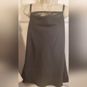 NWT Black Lace Cowl Neck Top